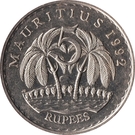 5 rupií Mauricius