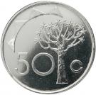 p 50 centů Namibie