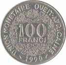 p-100 franků Západoafrická měnová a ekonomická unie