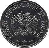 z50 centavos Bolívie