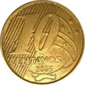 p10 centavos Brazilie