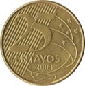 p25 centavos Brazilie