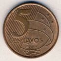 p5 centavos Brazilie