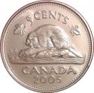 p 5 centů Kanada