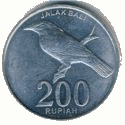 p200 rupií Indonesie