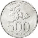 p500 rupií Indonesie