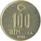 p100 000 lir Turecko