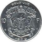 p10 franků Belgie