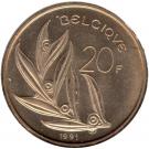 p20 franků Belgie