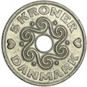 p5 korun Dánsko