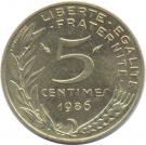 p5 centimů Francie