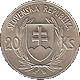 z20 korun slovensko 1939-1945