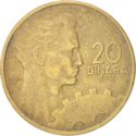 p20 dinárů Jugoslávie