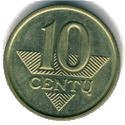 p10 centai Litva
