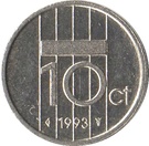 p10 centů Nizozemí
