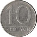 p10 złoty Polsko