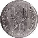 p20 escudos Portugalsko