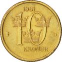 p10 korun Švédsko